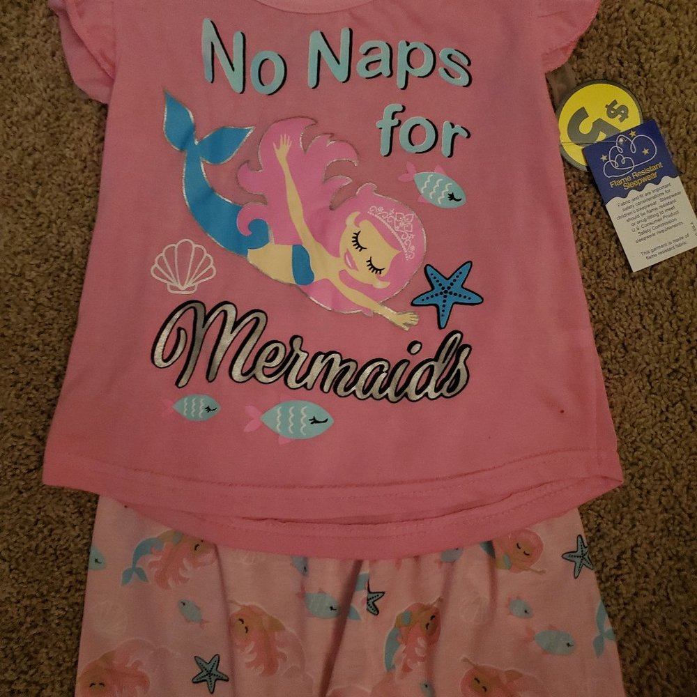 3 NWT Toddler Girl Outfits/Pajamas 3T